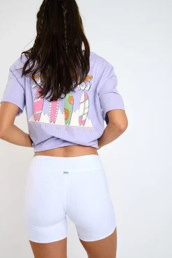 SHORTS White ZELIG MOONRIB