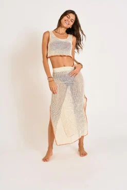 SKIRT Ecru BLANAKI WILDERNESS