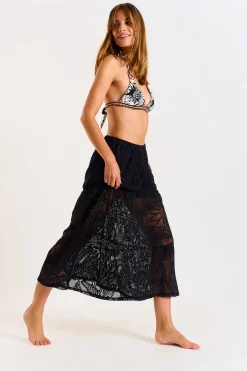 SKIRT Black ENARA COCOBEACH