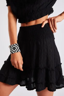 SKIRT Black CECILIA LIGHTUP