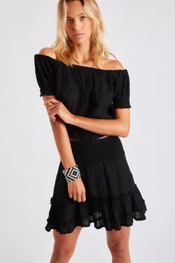 SKIRT Black CECILIA LIGHTUP