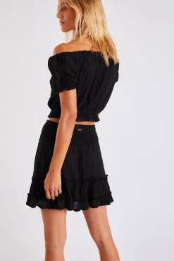 SKIRT Black CECILIA LIGHTUP