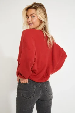 Sweater Orange FLOWN FREELANCE