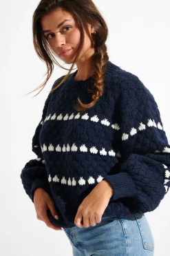 Sweater Navy blue NIRKO AFTON