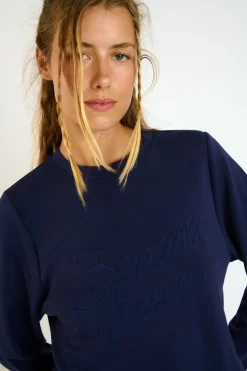 Sweatshirt Navy blue ETHAN BAYJOY