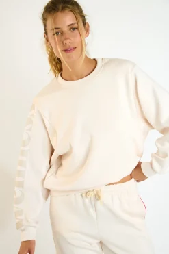 Sweatshirt Ecru LIV WELLJOY