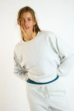 Sweatshirt Grey LIV WELLJOY