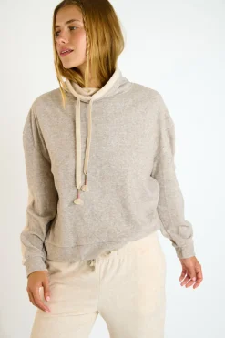 Sweatshirt Beige ROBIN MONROE