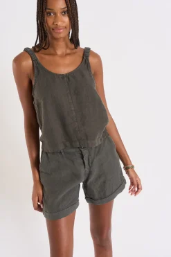 TOP Khaki OXANE HAWSTON