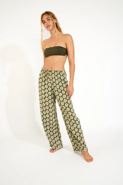 TROUSERS Khaki OKEAH SARONG