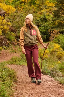 Trousers Burgundy FLOWEGA BAYJOY