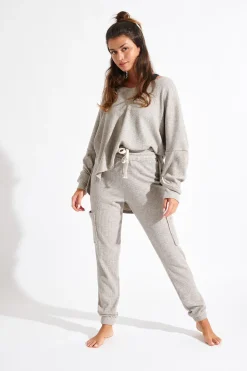 TROUSERS Beige HOWARD PEBBLE