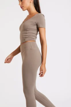 T-shirt Brown MANTRA WELLNESS