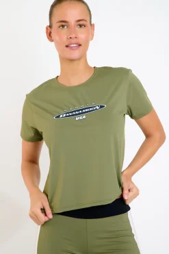 T-shirt Khaki TUDO SPRINT
