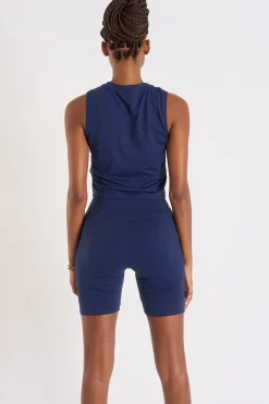 T-shirt Navy blue ADILO WELLNESS