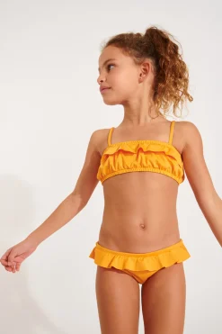 TWO-PIECE SWIMSUIT Orange M TATI AZALEA