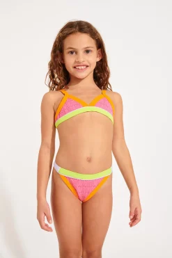 TWO-PIECE SWIMSUIT Pink M JERRY HABANCOLOR